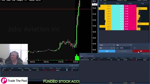 The sale of $JOBY-Perdagangkan Pool #daytrade #saham