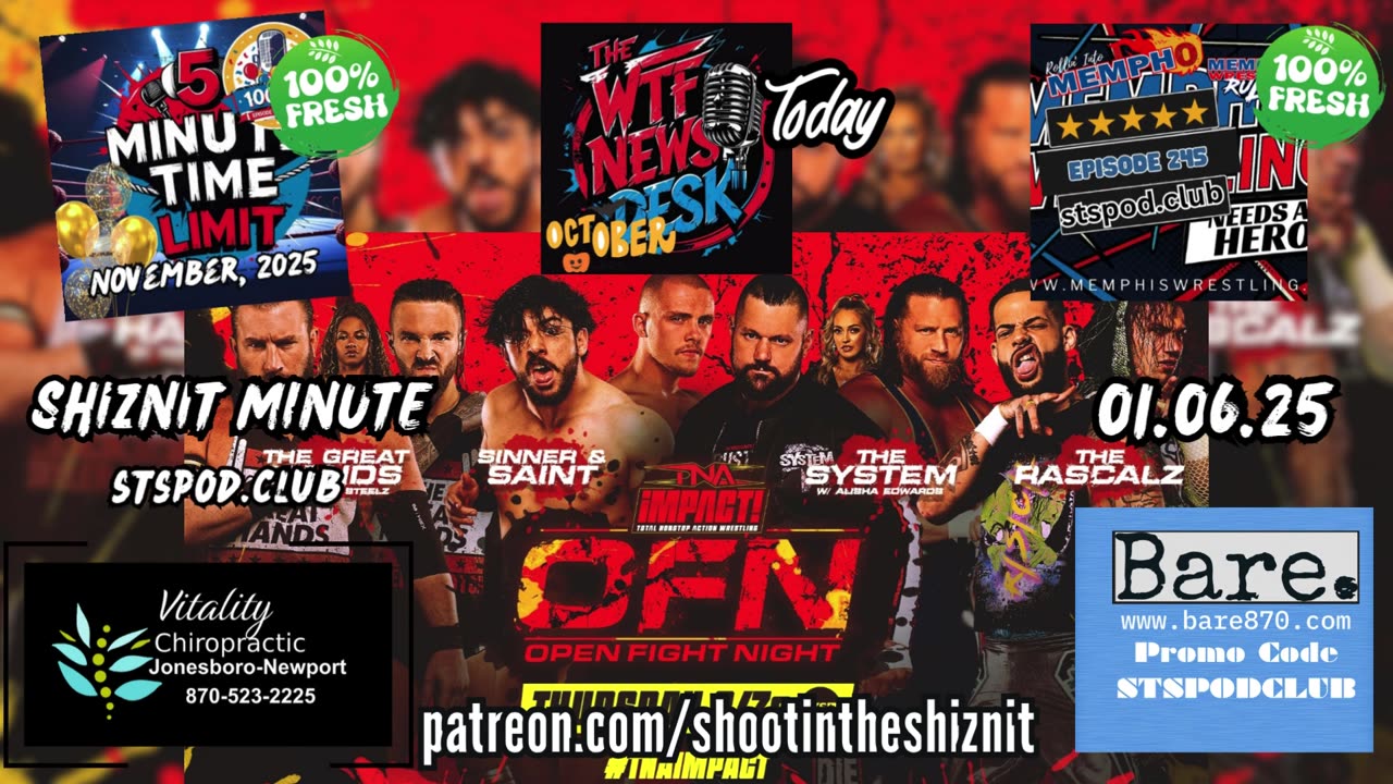 SHIZNIT MINUTE 11.06.25 - BT TALKS TNA IMPACT!