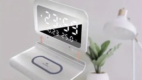 6-in-1 Wireless Charger Review | Fast Charging Station with Alarm Clock, Night Light & More!