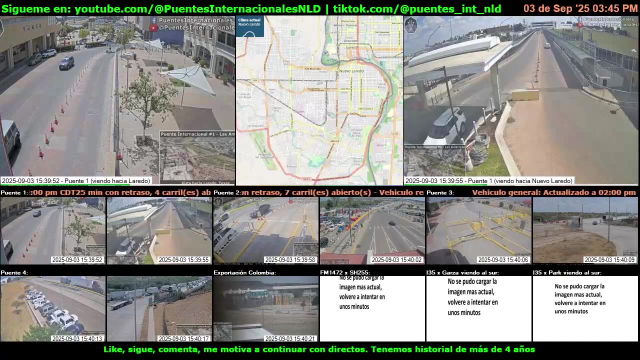 Puentes Internacionales NLD (Youtube / TikTok)