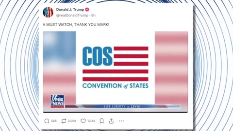 Trump Admin's Support for Convention of States