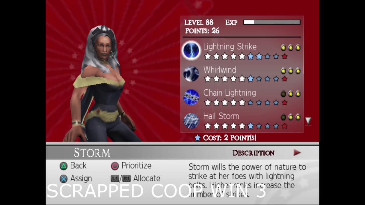 Ultimate Alliance 2 Storm Voicelines