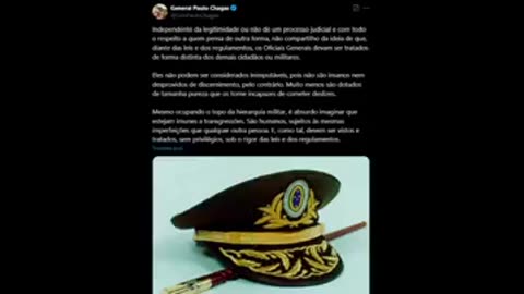 General confessa que está cagando para a ilegitimidade das decisões da facção política do judiciário