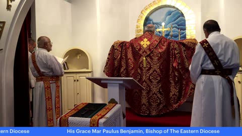 Mass of The Assyrian Church of The East , Mar Shimun Bar Sabbai parish, Flint, Mi 6-14-2025