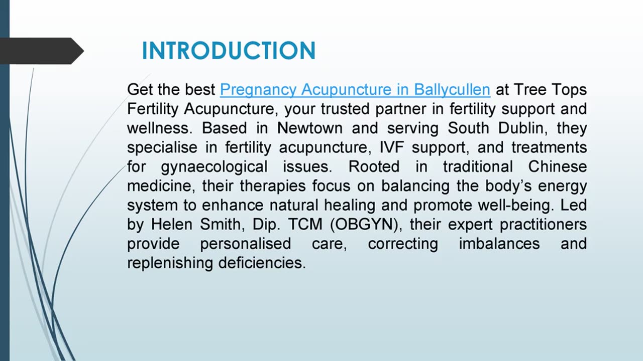 Get the best Pregnancy Acupuncture in Ballycullen