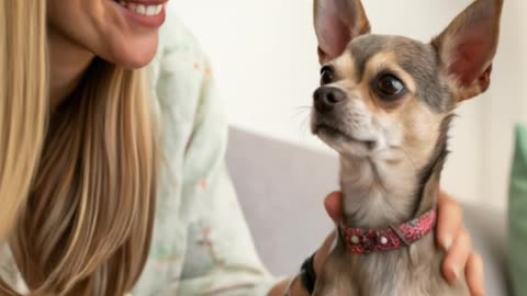 loving dog .
