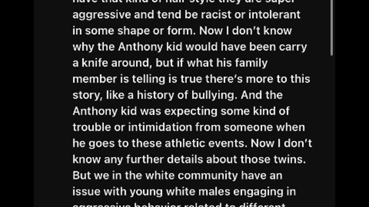 White ppl are mad when bp defend themselves