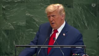 Trump: "The United Nations is funding an assault on Western countries and their borders...