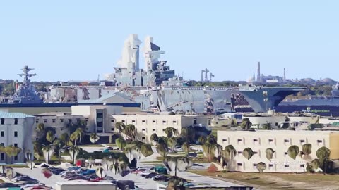 The Atlantic Fleet at Naval Station Mayport – Jacksonville Florida