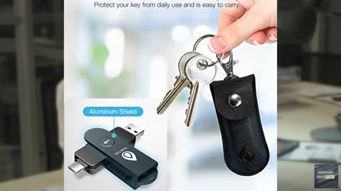 Thetis Pro FIDO2 Security Key, Two Factor Authentication NFC Security Key FIDO 2