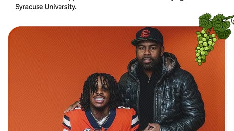 Multi Platinum Rapper Toosii Has Committed To Playing Football At Syracuse University.