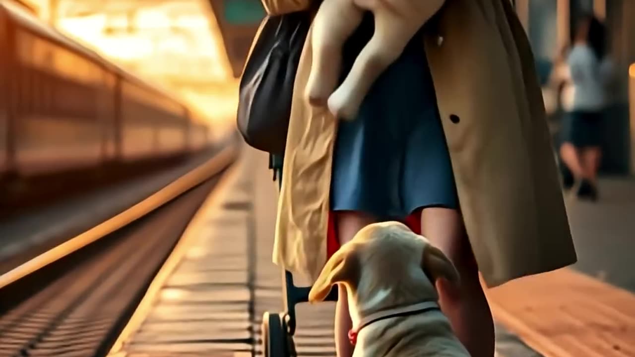 Hero dog saved baby