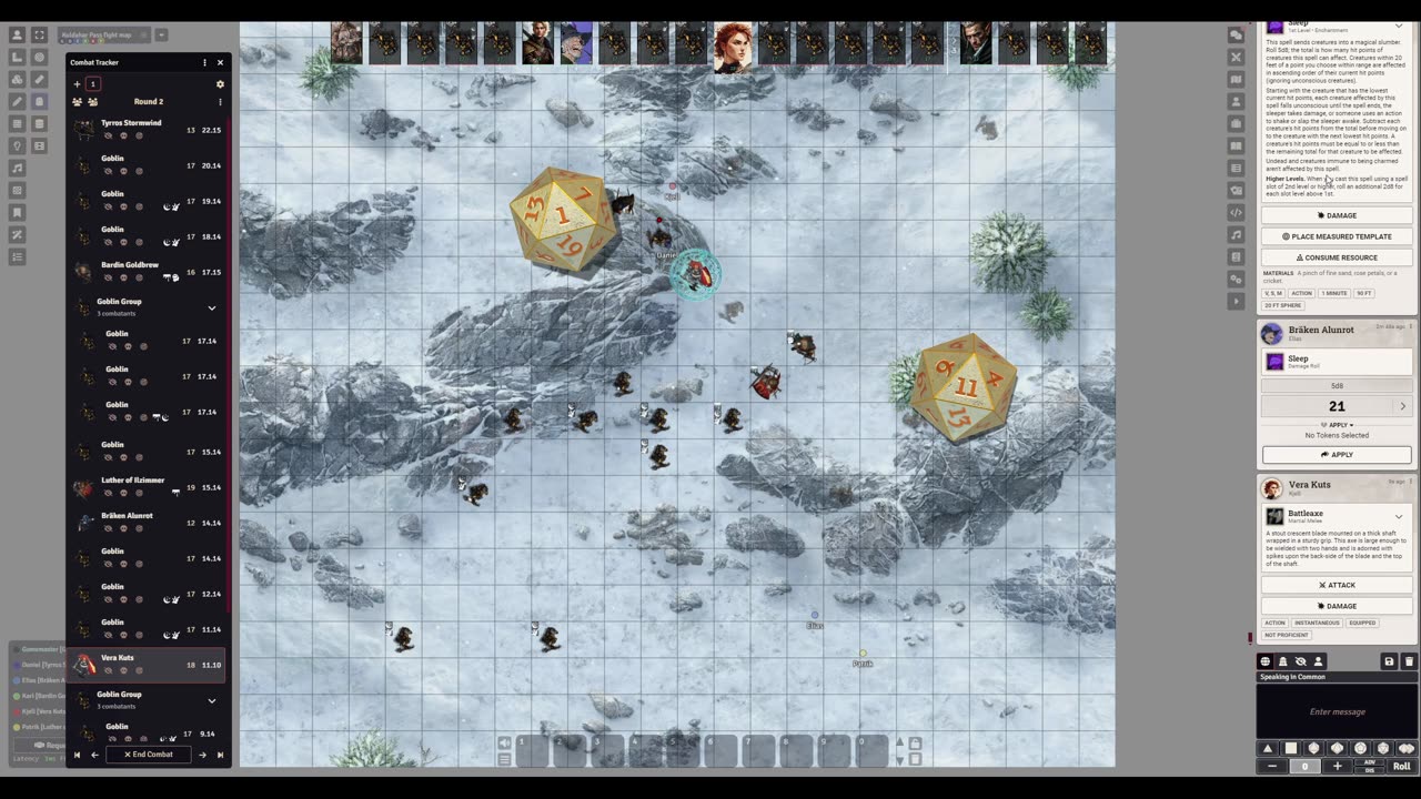 Icewind Dale Converted into FoundryVTT | Second Campaign | Episode 9 (swedish)