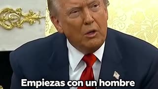 "Eres una persona terrible y una reportera terrible": Trump carga contra una periodista