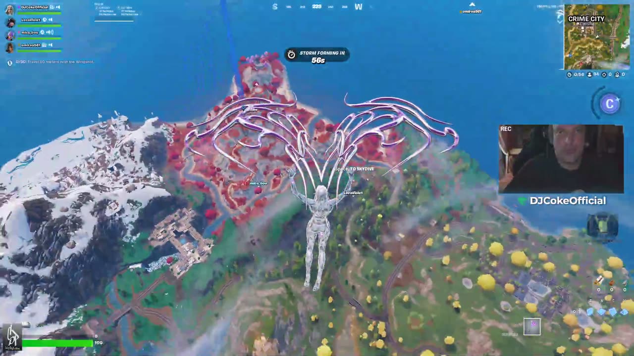 🔴 #Live [GR/CY/EN/BG] 🎮:Fortnite dike mu!! | Follow @ social: @DJCokeOfficial | !addme !social |