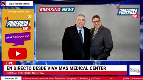 🔥 ¡Lo Último en Noticias, Deportes y Entretenimiento EN VIVO! Únete a La Nueva Poderosa 670 AM 🔥