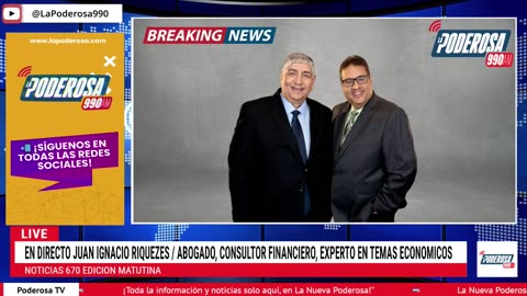 🔥 ¡Lo Último en Noticias, Deportes y Entretenimiento EN VIVO! Únete a La Nueva Poderosa 670 AM 🔥