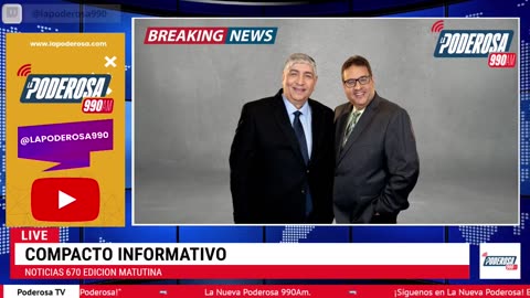 🔥 ¡Lo Último en Noticias, Deportes y Entretenimiento EN VIVO! Únete a La Nueva Poderosa 670 AM 🔥