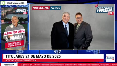 🔥 ¡Lo Último en Noticias, Deportes y Entretenimiento EN VIVO! Únete a La Nueva Poderosa 670 AM 🔥
