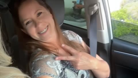 On our way a few weeks ago to a shitty comedy show