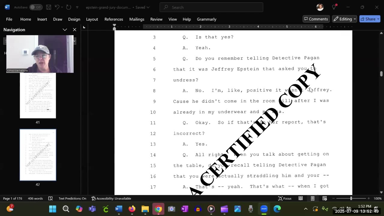 V 3 Epstein Grand Jury Docs Released in 2024