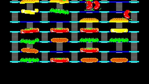 Arcade Longplay 866 Burger Time