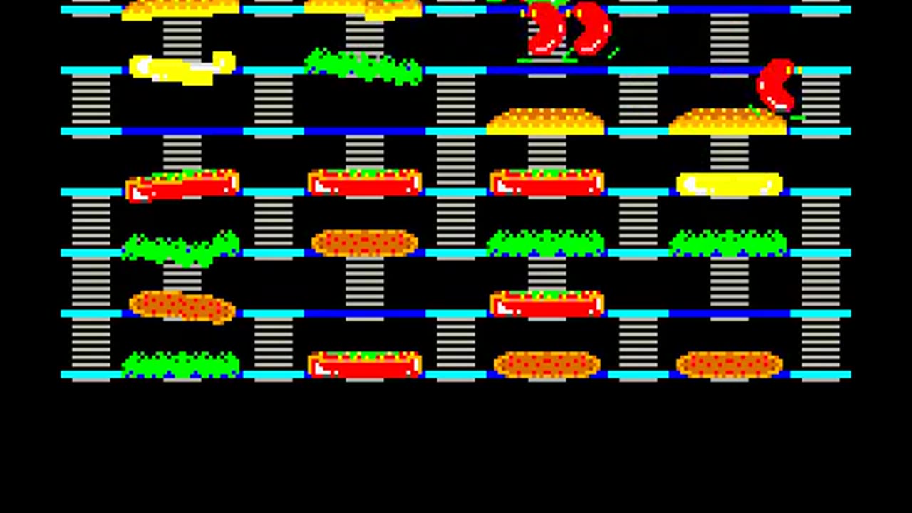 Arcade Longplay 866 Burger Time