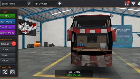 Extreme Bus Driving Challenge in BUSSID