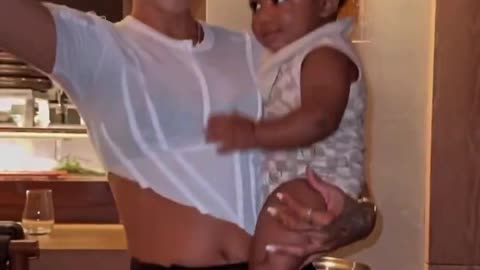 Deion Sanders’ Girlfriend Karrueche Tran Makes His Grandson Laugh