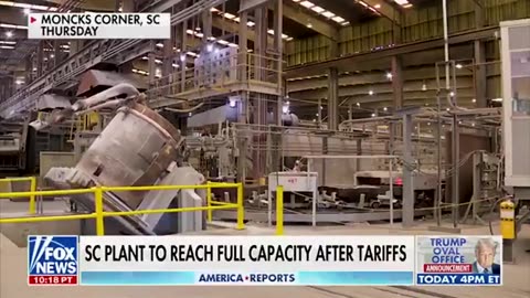Trump’s tariffs revived a South Carolina aluminum plant to nearly full capacity