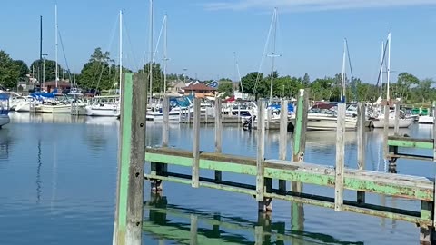 Breadcrumb: Little Sailing to Rogers City, MI #greatlakes #lakecruise