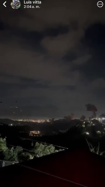 Apache and CH-47 Chinook Helicopters Flying Over Caracas
