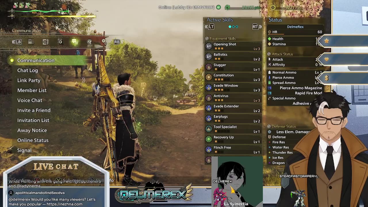 Hunting with the gang!! with @tippthehero and @ladyinertia