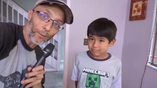 LibertyDad & Son Do Some Gardening