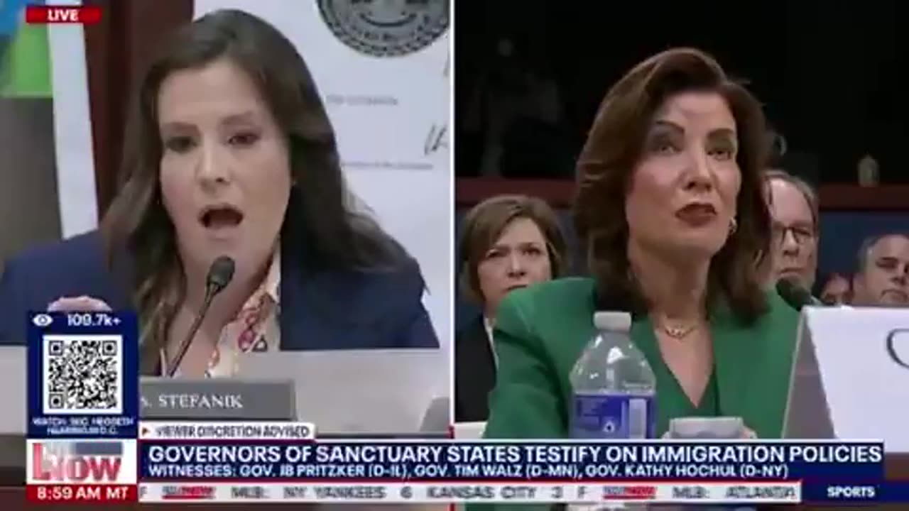 Governor Hochul Squirms As She Listens to Brutal Crimes Committed Due to Her Sanctuary Policies