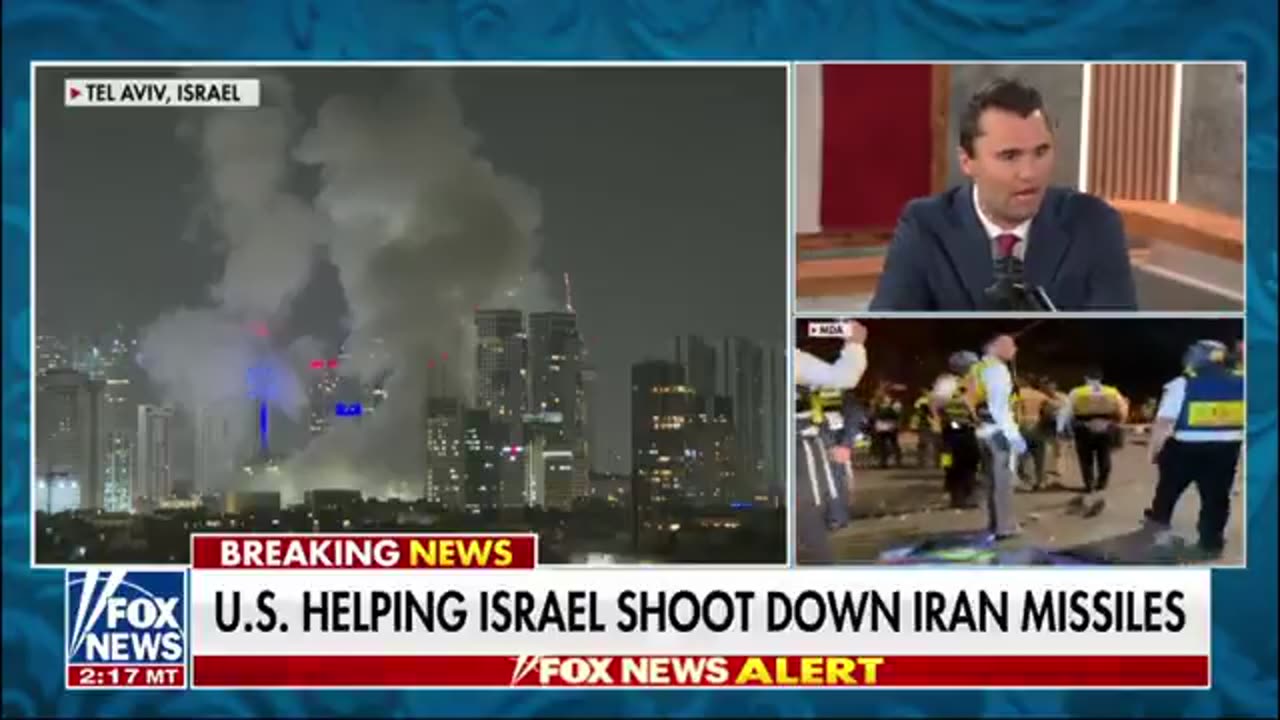 Charlie Kirk - Iran/Israel