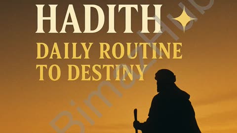 5 Timeless Lessons: Motivation Meets Hadith ✦ Daily Routine to Destiny”