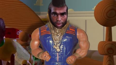 Andy’s Mr. T Doll vs. Woody: HILARIOUS Toy Story Clash!