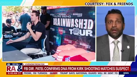 FBI Director Patel on Charlie Kirk killing