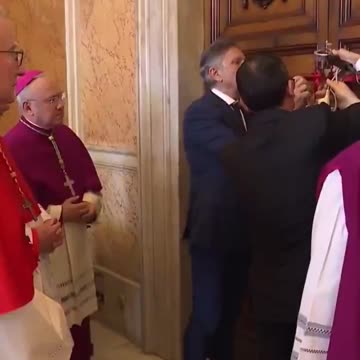 The doors to late Pope Francis’ apartment are sealed