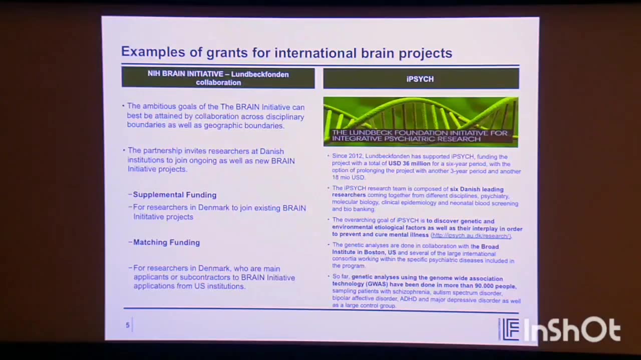 Siemens Foundation - Welcome Trust - Brain Canada Foundation - Google - NIH Francis Collins 2016 The Rockefeller University Coordinating Global Brain Projects U.S. BRAIN Initiative N³ Technologies