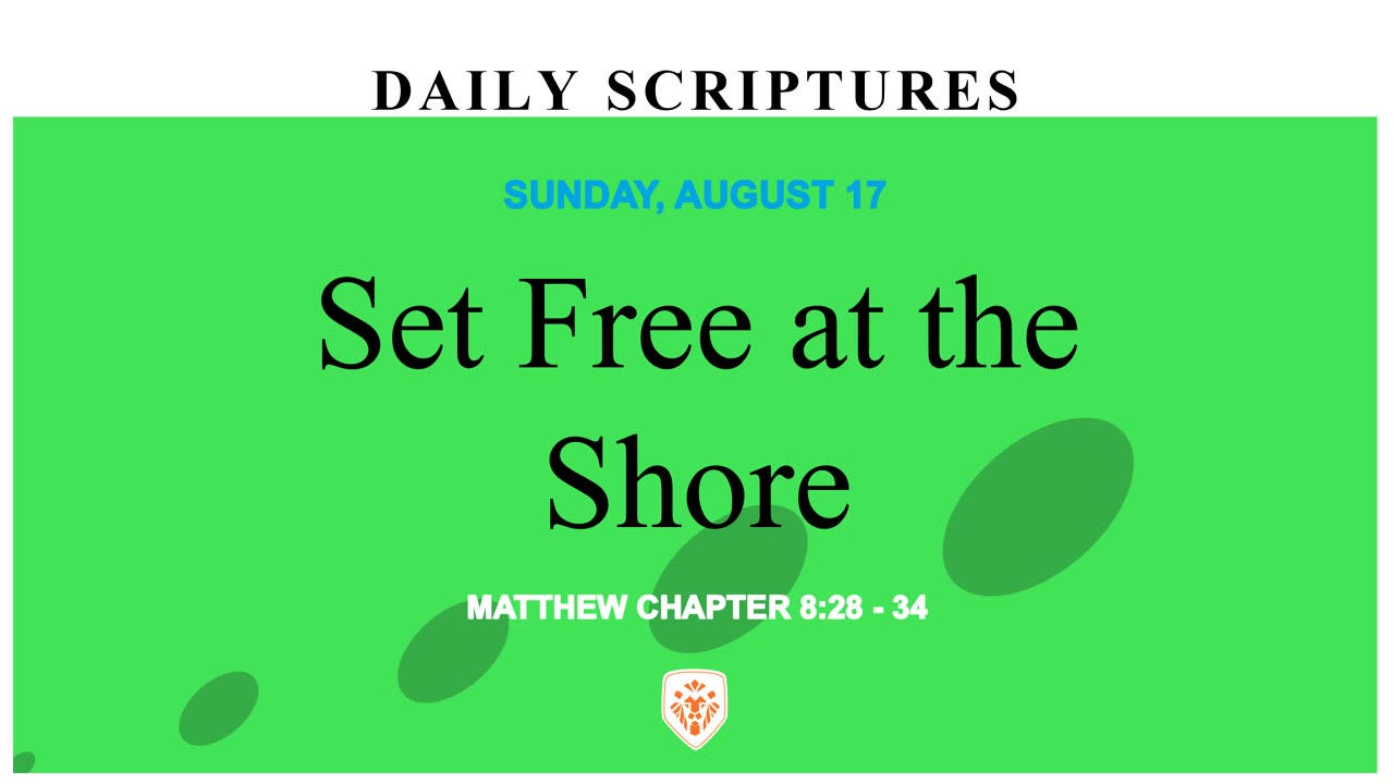 Set Free at the Shore