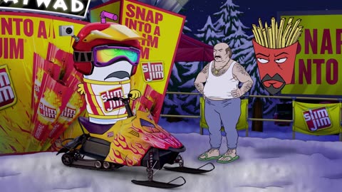 Aqua teen hunger force slim jim Ad