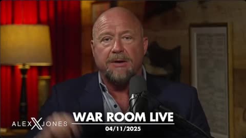 The Alex Jones Show FRIDAY LIVE SHOW STEAM 4/11/25