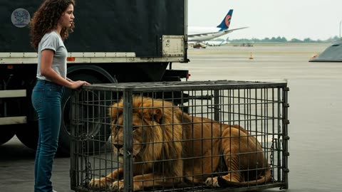Woman Hits Lion's Butt, You Won't Believe What Happens Next