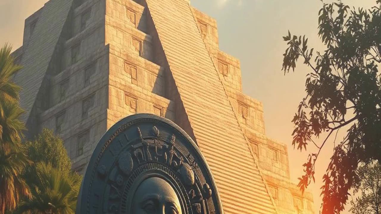 معبد تشيتشن إيتزا وحجر الشمس: أسرار المايا ☀️ #تشيتشن_إيتزا #المايا #مكسيكو