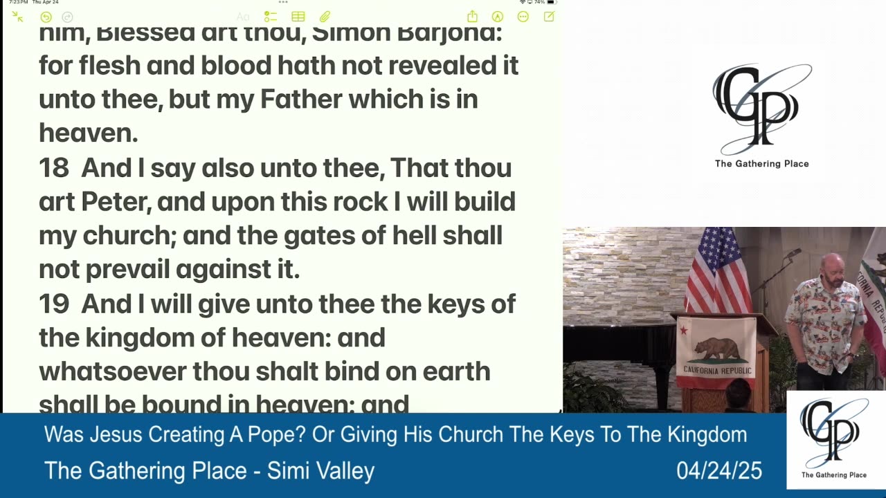 Was Jesus Creating A Pope Or Giving His Church The Keys To The Kingdom
