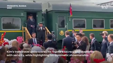 Kim Jong Un Rolls Into China on His Armored Train