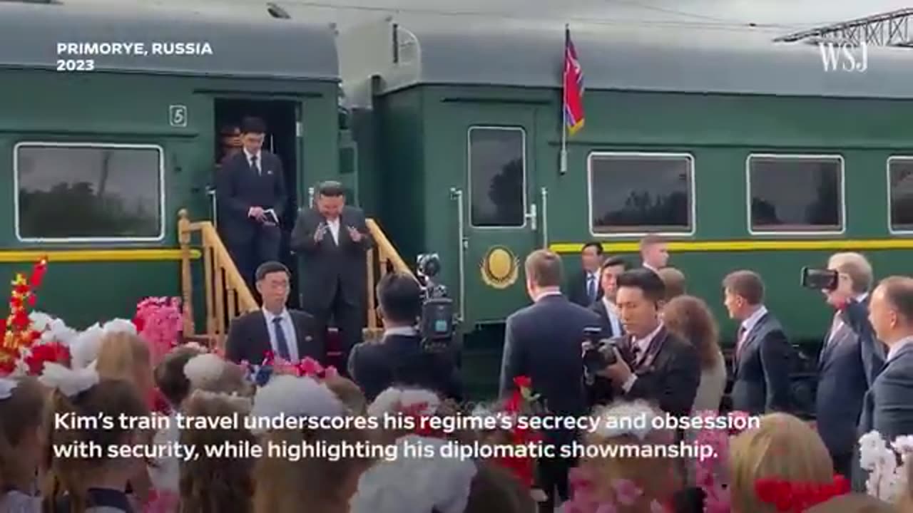 Kim Jong Un Rolls Into China on His Armored Train