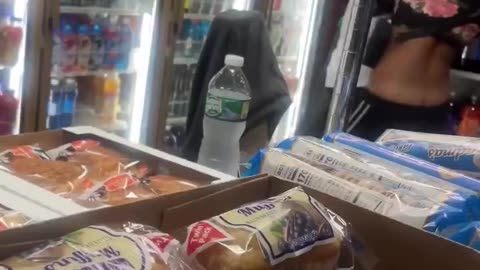 Fight for a packet of crisps.